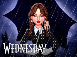 Celebrity Wednesday Addams Style