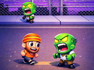 Crossy Zombie Game