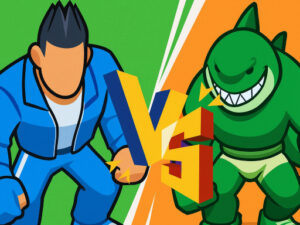 Draw Action: Freestyle Fight