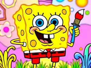 Easy Coloring Spongy Adventure