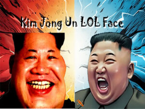 Kim Jong Un LOL Face