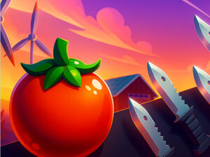 Runner Tomato: Hyper Casual