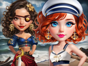 Sailor Chic vs Pirate Charm