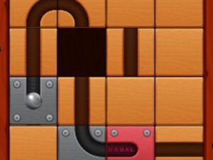 Unroll Ball Slide Puzzle